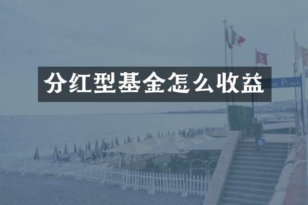 分红型基金怎么收益