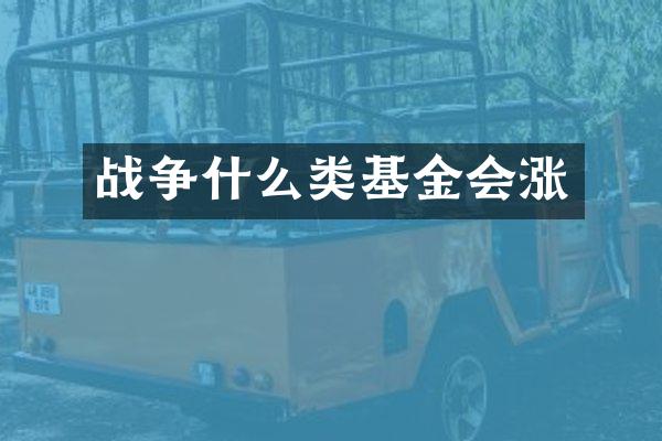 战争什么类基金会涨