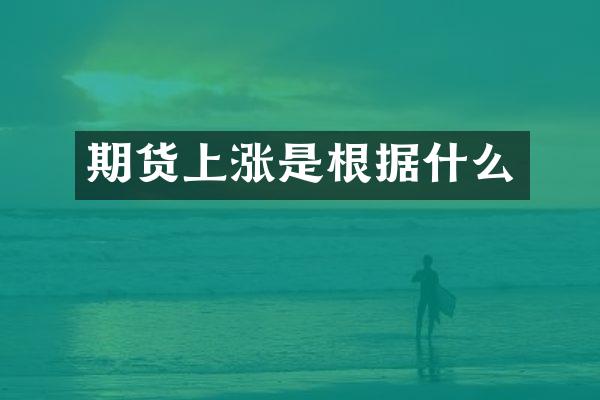期货上涨是根据什么