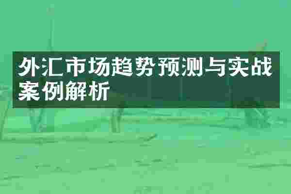 外汇市场趋势预测与实战案例解析